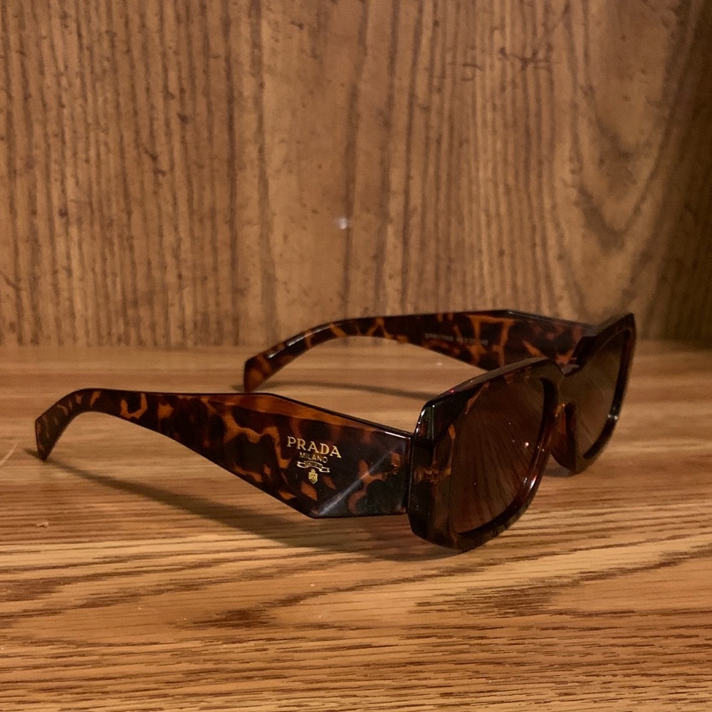 Prada Brown Tortoiseshell Sunglasses